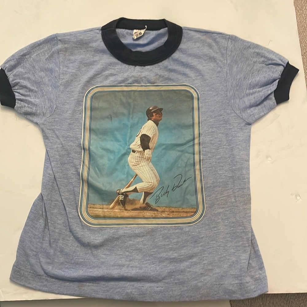 1981-82 New York Yankees, Bucky Dent T-shirt.
